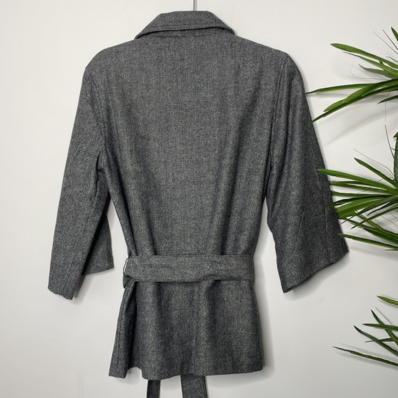 GAP || Collared Jacket with Belt and Pockets; Size M - Picture 7 of 16